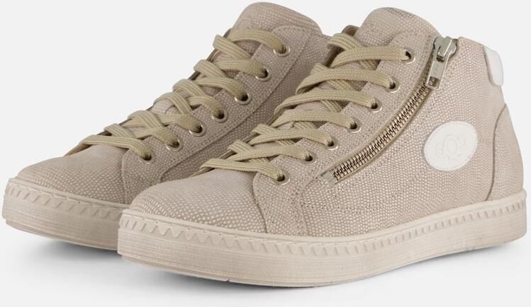 Aqa Sneakers grijs Leer Dames