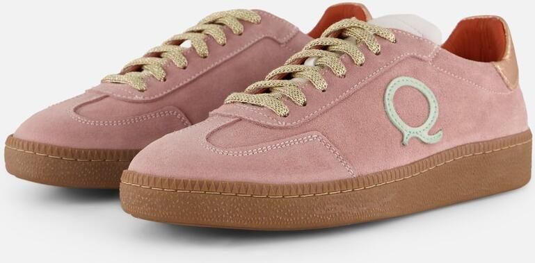 Aqa Sneakers roze Suede Dames