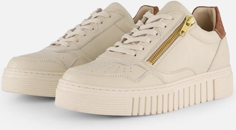 Aqa Sneakers wit Leer Dames