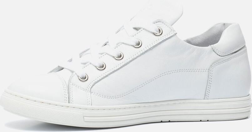 Aqa Sneakers wit Leer Dames
