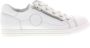 Aqa Dames Veterschoenen A8515-a11 Optic White Wit - Thumbnail 1