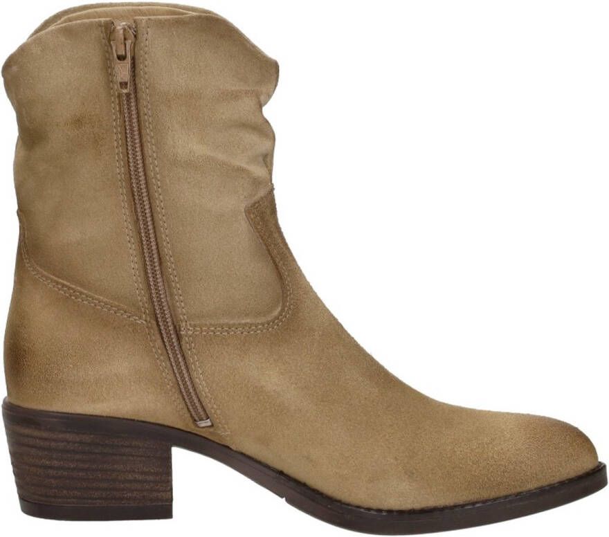 Aqa Enkellaarsjes Hak Enkellaarsjes Hak Beige