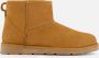 Aqa Gevoerde boots cognac Nubuck Dames - Thumbnail 1