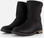 AQA Shoes A8655 Gevoerde laarzenSnowbootsDames laarzen Zwart - Thumbnail 1