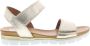 AQA Shoes A8570 Volwassenen Platte sandalenDames Sandalen Metallics - Thumbnail 1