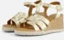 AQA Shoes A8585~~~~~~~~~~~~~~~~~~~~~~~~~ Sandalen met hak Metallics - Thumbnail 1