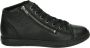 AQA Shoes A8405 Volwassenen VeterlaarzenHoge sneakersDames veterschoenenHalf-hoge schoenen Zwart - Thumbnail 1