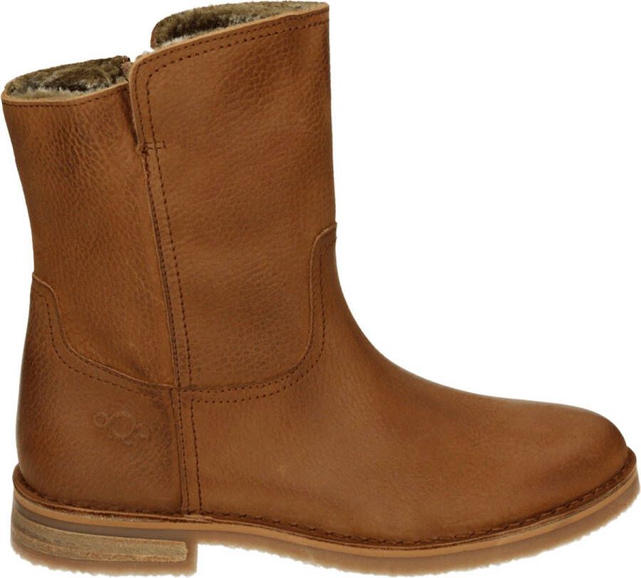 AQA Shoes A8465~~~~~~~~~~~~~~~~~~~~~~~~~ SnowbootsGevoerde laarzenDames laarzen Cognac