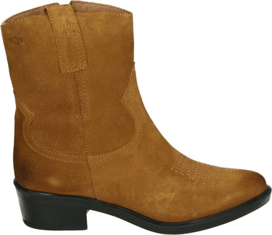 AQA Shoes A8496 Volwassenen Cowboylaarzen Cognac