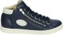 AQA Shoes A8512~~~~~~~~~~~~~~~~~~~~~~~~~ Hoge sneakersVeterlaarzenDames veterschoenenDames sneakersHalf-hoge schoenen Blauw - Thumbnail 2