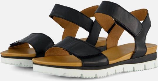 AQA Shoes A8570~~~~~~~~~~~~~~~~~~~~~~~~~ Platte sandalenDames Sandalen Zwart