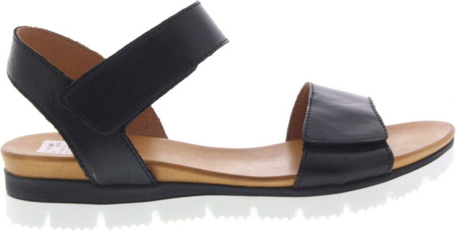 AQA Shoes A8570~~~~~~~~~~~~~~~~~~~~~~~~~ Platte sandalenDames Sandalen Zwart