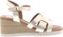 AQA Shoes A8585~~~~~~~~~~~~~~~~~~~~~~~~~ Sandalen met hak Metallics - Thumbnail 4