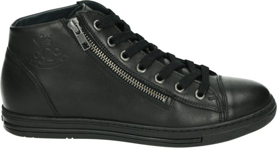 AQA Shoes A8600~~~~~~~~~~~~~~~~~~~~~~~~~ Hoge sneakersVeterlaarzenDames veterschoenenDames sneakersHalf-hoge schoenen Zwart