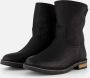AQA Shoes A8655 Gevoerde laarzenSnowbootsDames laarzen Zwart - Thumbnail 3