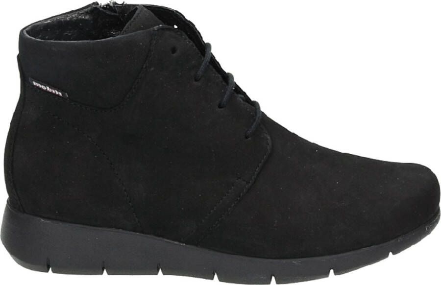 AQA Shoes A8780 Hoge sneakersDames veterschoenenDames sneakersHalf-hoge schoenenVeterboots Zwart