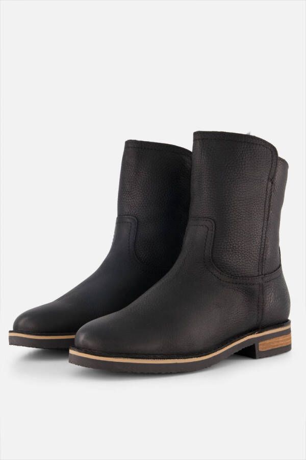 AQA Shoes A8835 SnowbootsGevoerde laarzenDames laarzen Zwart