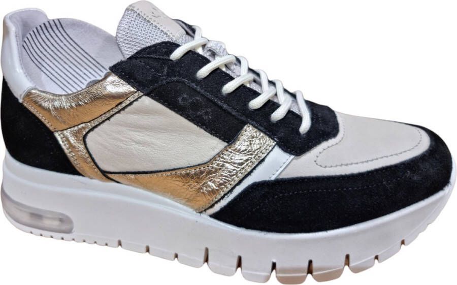 AQA Sneakers A8075-A59A17 Zwart Dames