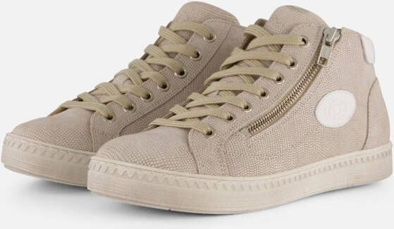 Aqa Sneakers grijs Leer Dames