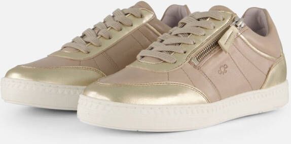 Aqa Sneakers taupe Leer Dames
