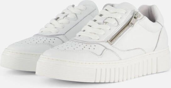 Aqa Sneakers wit Leer Dames