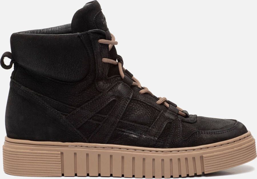Aqa Veterboots zwart Leer 172347