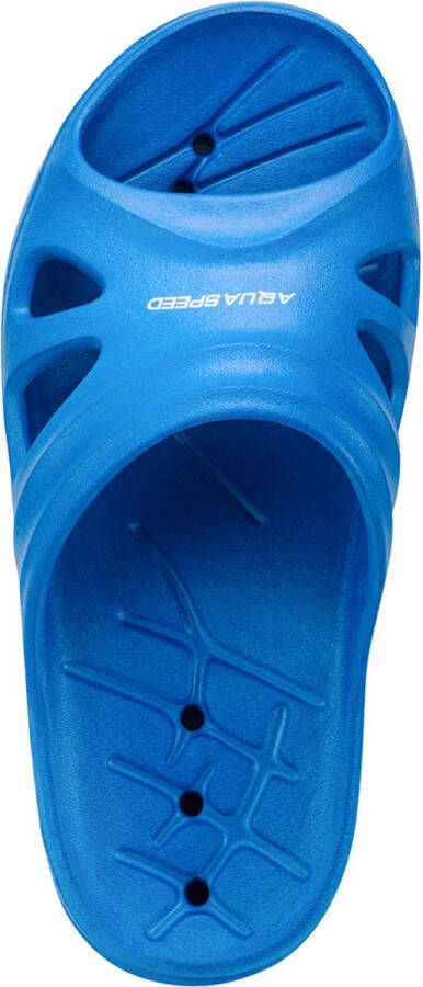 Aqua Speed Florida Badslippers Kinderen Licht en Comfortabel Blauw - Foto 4