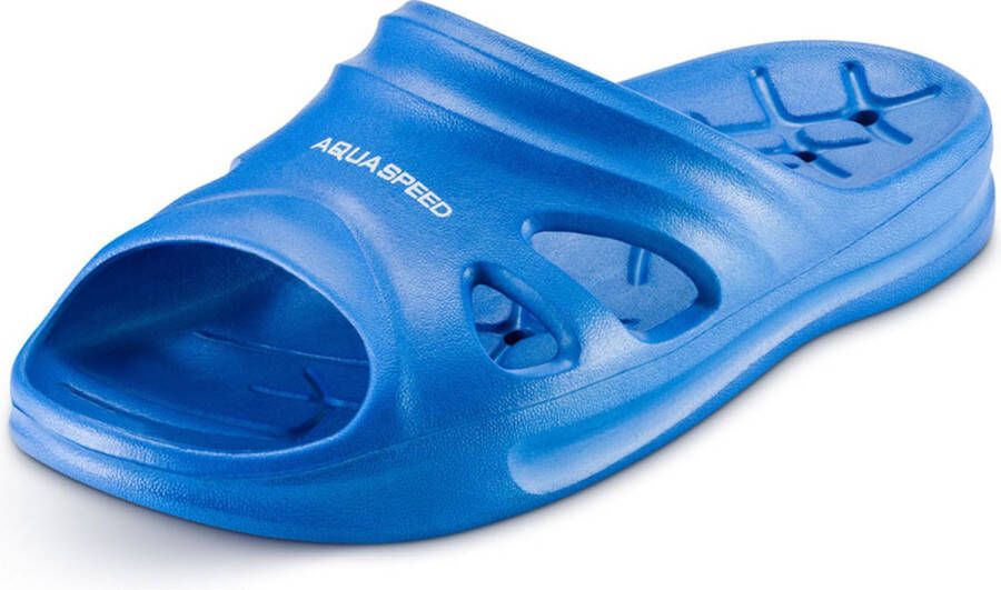 Aqua Speed Florida Badslippers Kinderen Licht en Comfortabel Blauw - Foto 3