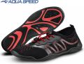 Aqua Speed Waterschoenen Kameleo Ultiem Comfort en Bescherming Zwart Rood - Zwart