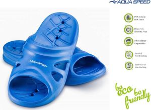 Aqua Speed Florida Badslippers Kinderen Licht en Comfortabel Blauw