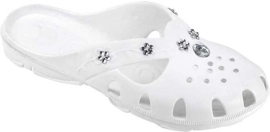 Aquafeel Brighton Slippers Wit Vrouw
