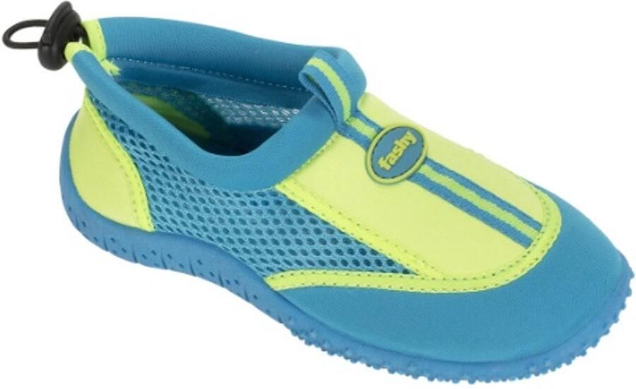 Aquafeel Waterschoen Guamo Lime met Blauw