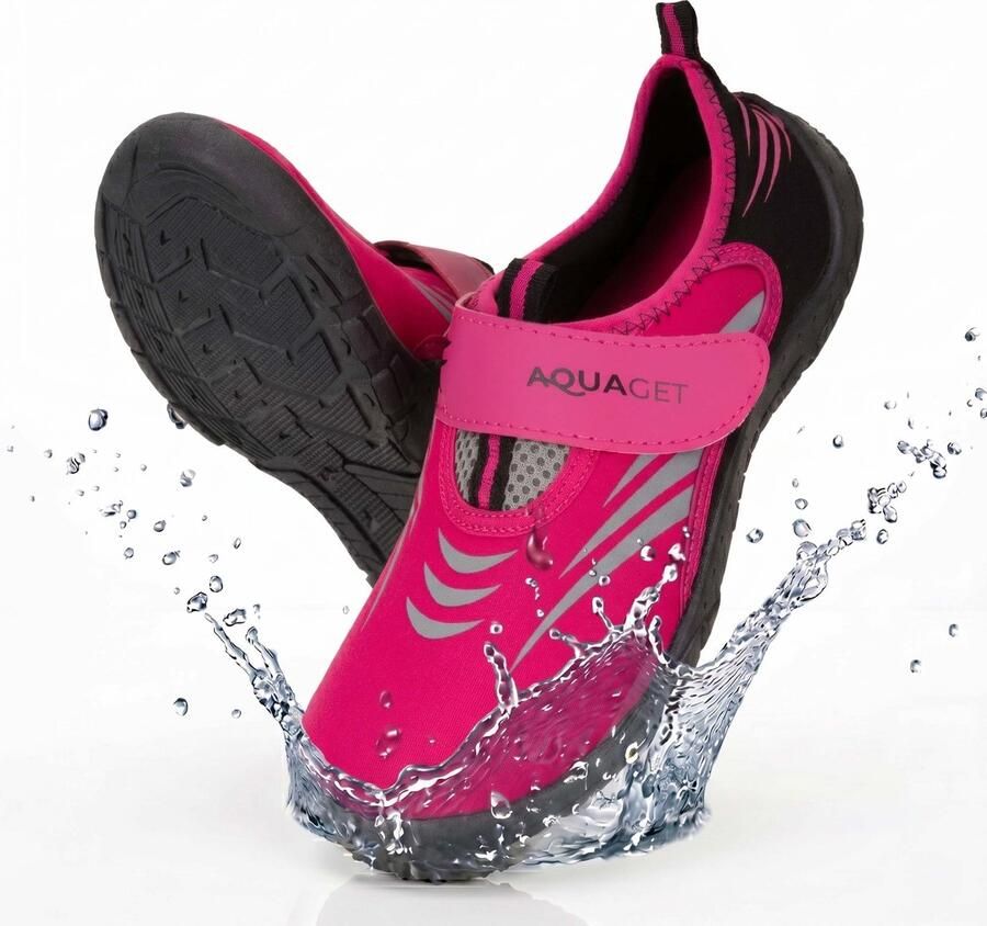 Aquaget Waterschoenen AQUA Shoes Sneldrogend Rubber Unisex Roze
