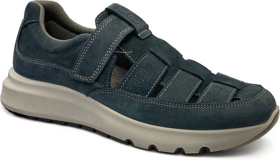 Ara Blauwe Slipper met Brede Pasvorm Blue Heren