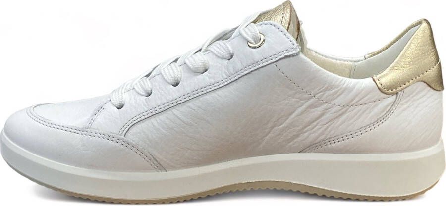 Ara Sneakers Roma vrijetijdsschoenen comfort schoenen in comfortabele breedte h (= zeer breed)