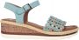Ara 12-28404-07 dames sandaal blauw - Thumbnail 1