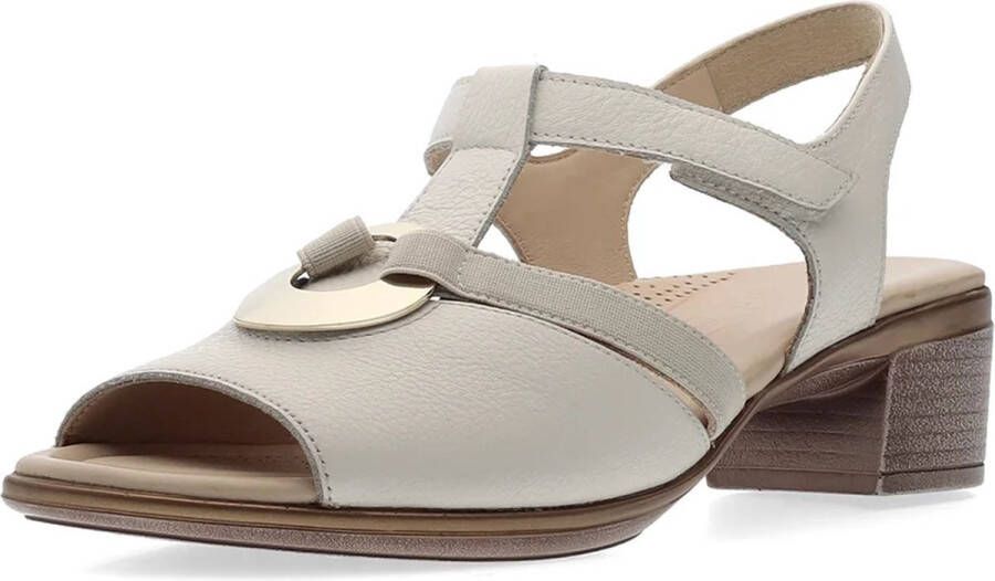 Ara Sandaaltjes Lugano zomerschoen sandaal blokhak in elegante look h-breedte