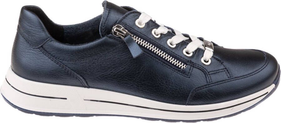 Ara 12-54801-13 Blue H-Wijdte Veterschoenen