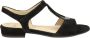 Ara 1216839 Volwassenen Platte sandalenDames Sandalen Kleur Zwart - Thumbnail 1