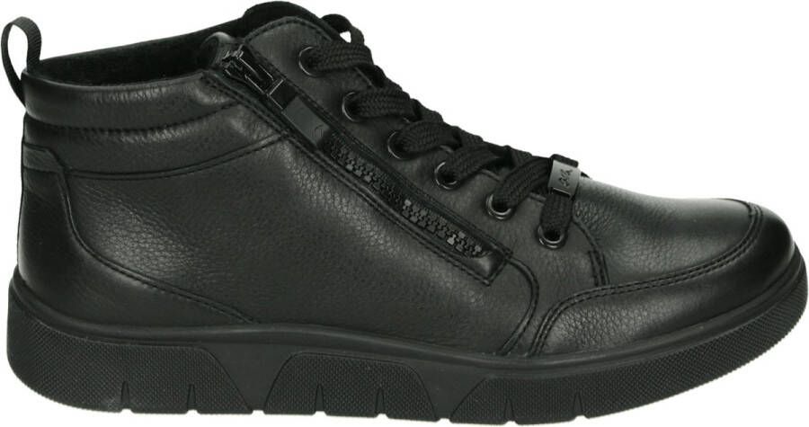 Ara 1224453 Hoge sneakersVeterlaarzenDames veterschoenenDames sneakersHalf-hoge schoenen Zwart