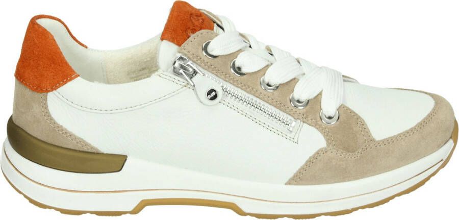 Ara 1224510 Volwassenen Lage sneakers Kleur Wit beige