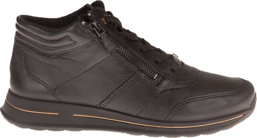Ara 1224808 VeterlaarzenHoge sneakersDames veterschoenenHalf-hoge schoenen Zwart