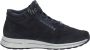 Ara 1224808~~~~~~~~~~~~~~~~~~~~~~~ Hoge sneakersVeterlaarzenDames veterschoenenDames sneakersHalf-hoge schoenen Blauw - Thumbnail 1