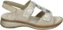 Ara 1229002~~~~~~~~~~~~~~~~~~~~~~~ Platte sandalenDames Sandalen Wit beige - Thumbnail 5