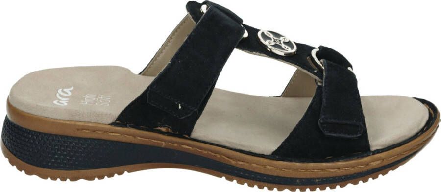 Ara Slippers Hawaï sleehak zomerschoen pantoffels met klittenband