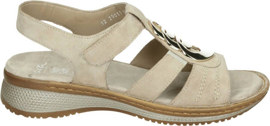 Ara 1229011 Volwassenen Sandalen met hakDames Sandalen Wit beige