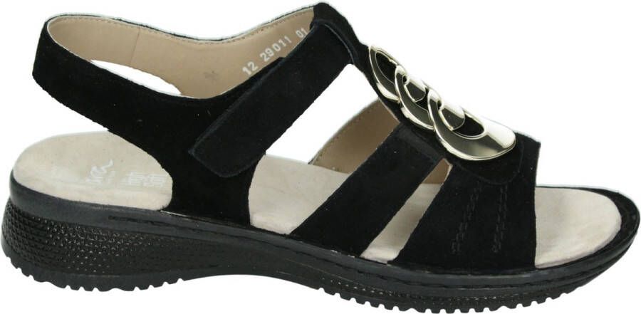 Ara 1229011~~~~~~~~~~~~~~~~~~~~~~~ Sandalen met hakDames Sandalen Zwart