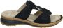 Ara 1229021~~~~~~~~~~~~~~~~~~~~~~~ Dames slippers Blauw - Thumbnail 1