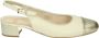 Ara Elegante Beige Slingback met Metallic Neus Beige Dames - Thumbnail 6
