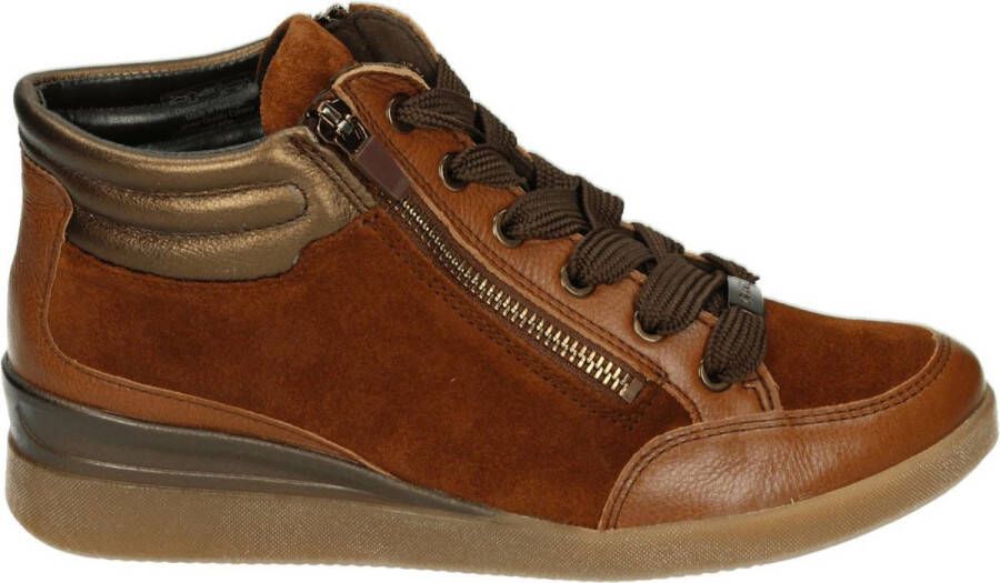 Ara 1243303 Volwassenen VeterlaarzenHalf hoge schoenen Kleur Cognac